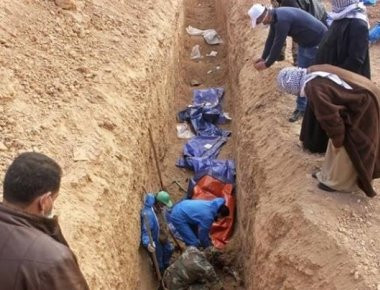 Μοσούλη: Ανακαλύφθηκε ομαδικός τάφος με 24 νεκρούς μεταξύ αυτών και παιδιά